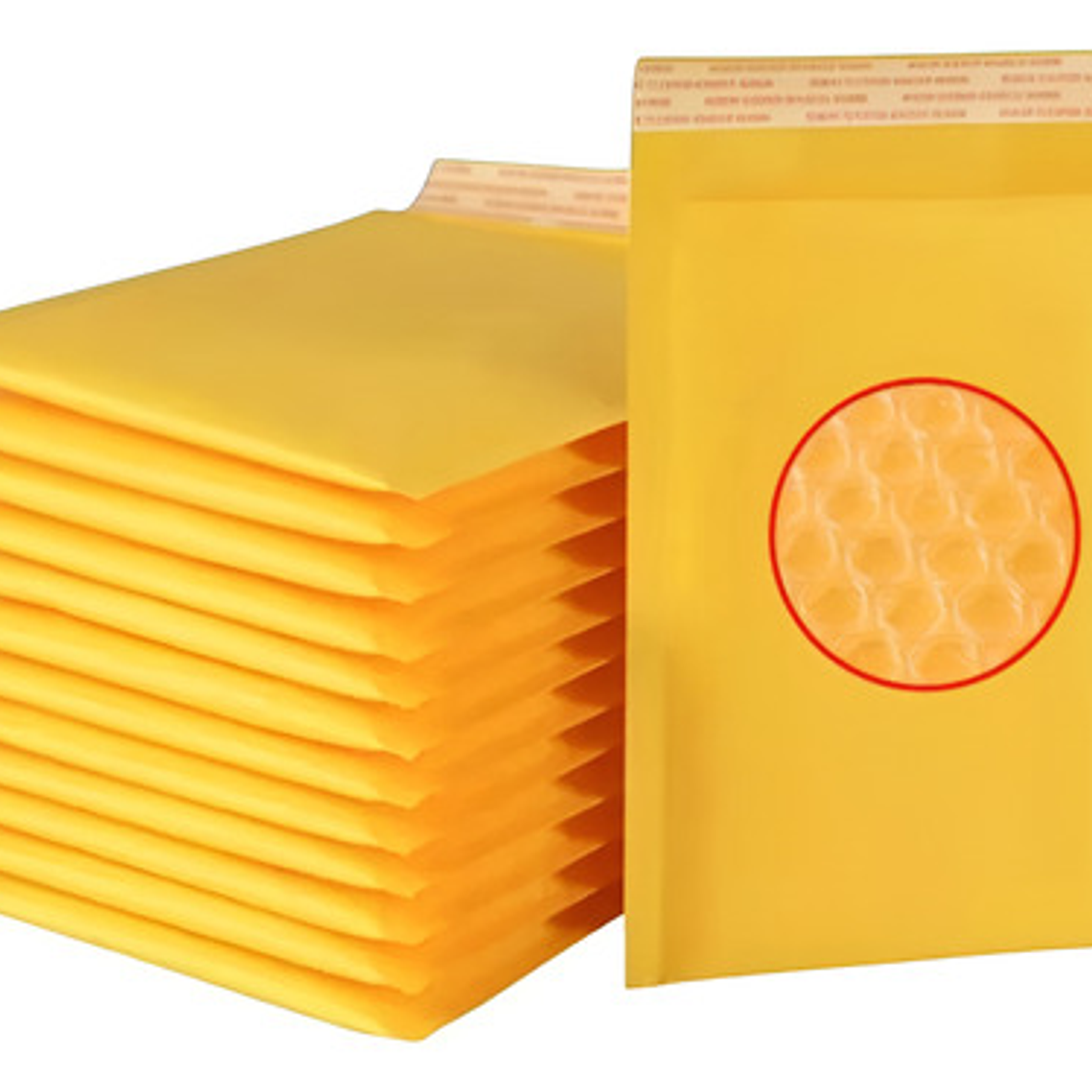 Pack 50 Sobre Kraft Acolchado Con Burbujas Impermeable 13x18 1