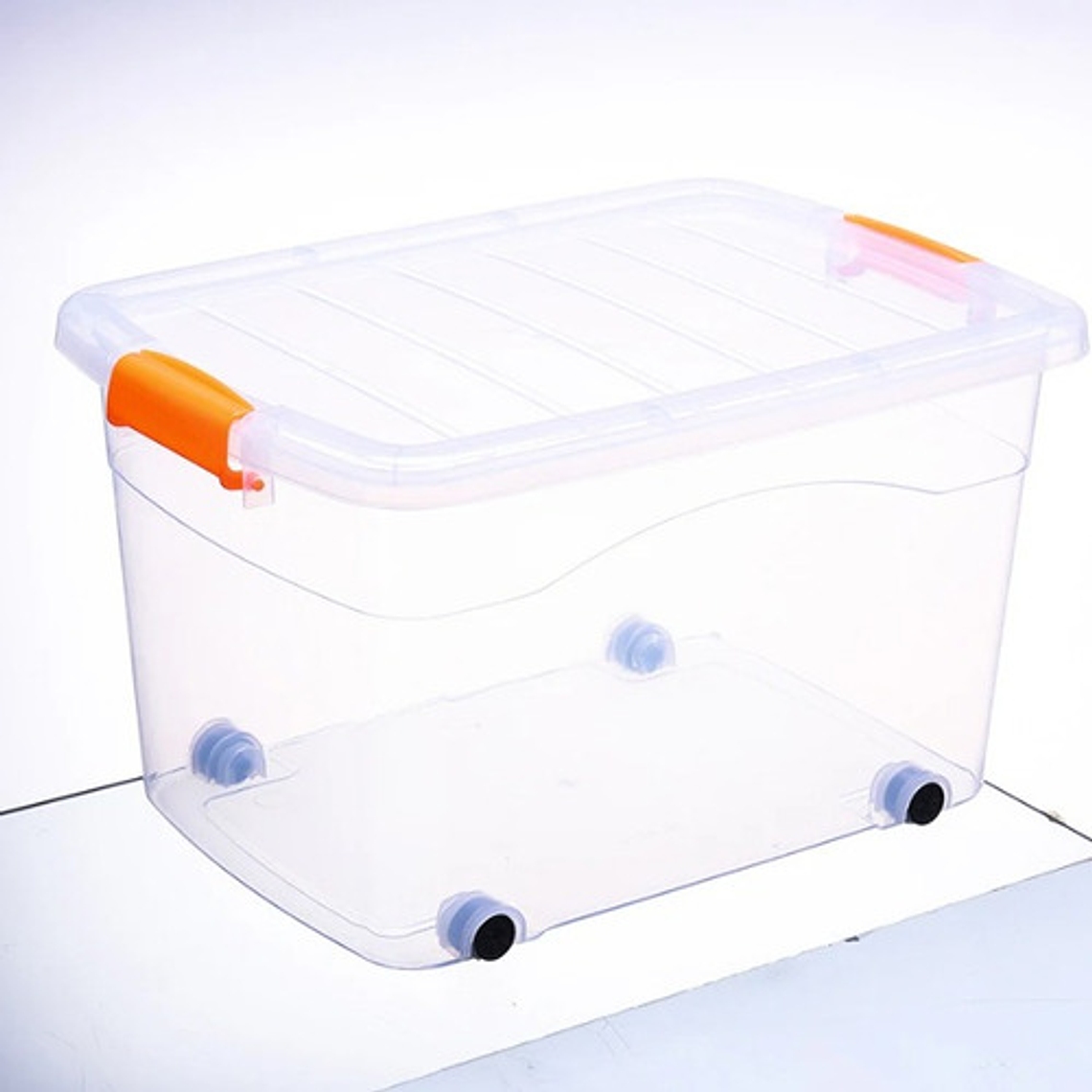 Caja Organizadora Xxxl Con Rueda 170l Resistente Colores  27