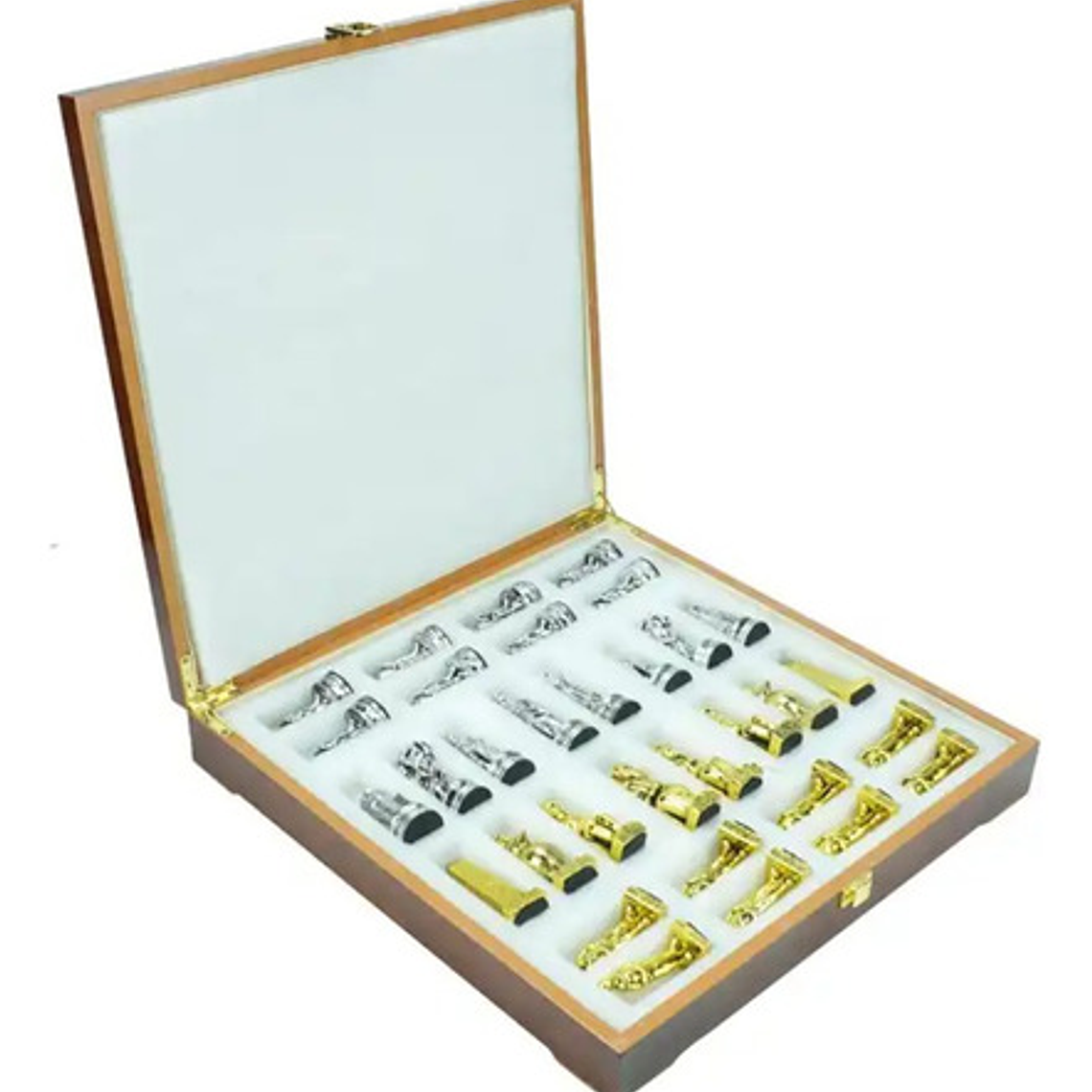 Tablero Ajedrez Premium Egipcios Contra Romanos Edic. Lujo 5