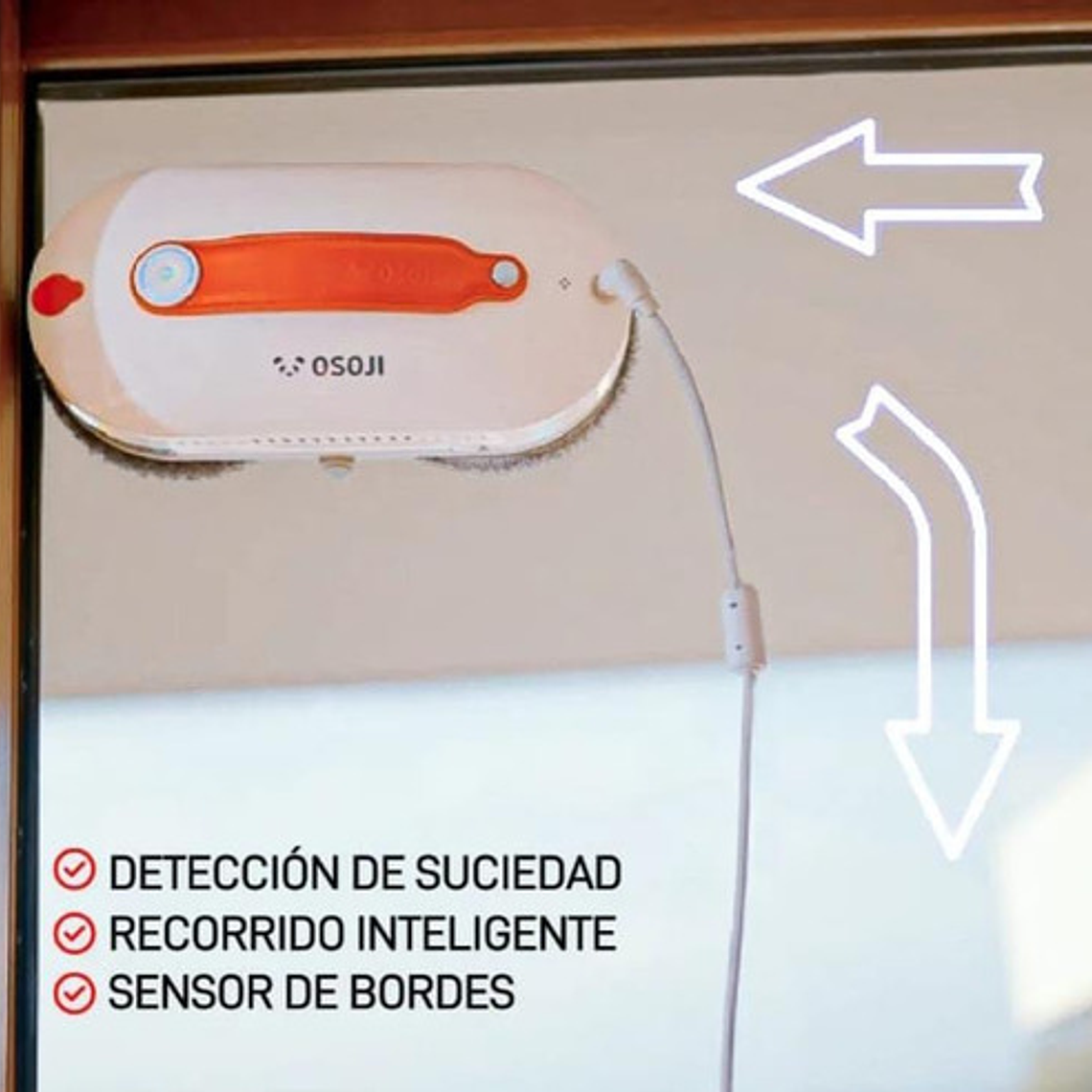 Robot Limpia Vidrios Osoji Plus Spray Pro Bluetooth Ultimo 6