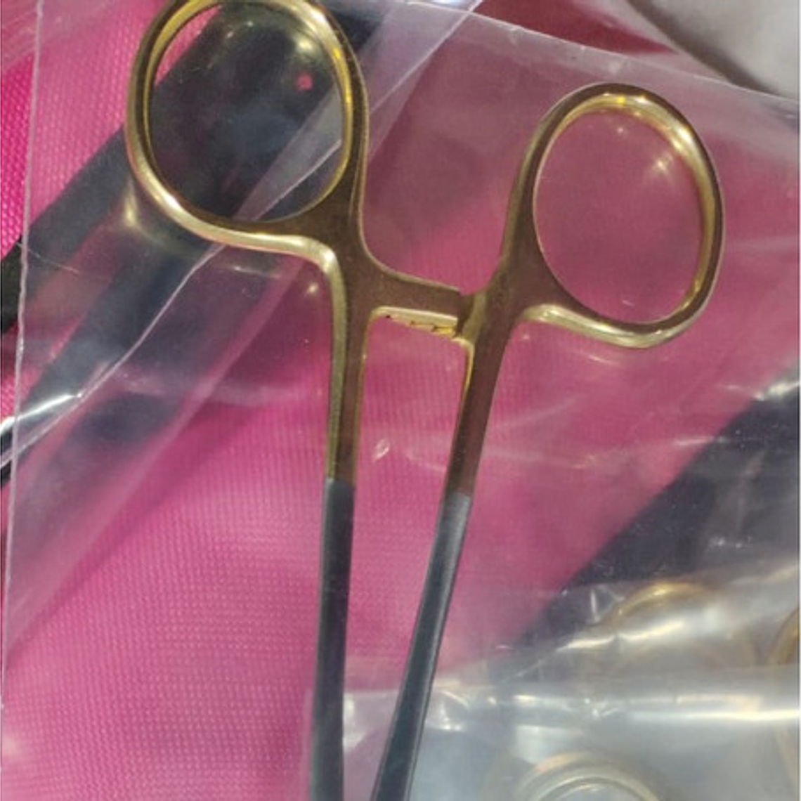 Porta Aguja Xl Olsen Hegar +tijera Tungsteno Pacard 19cm   7