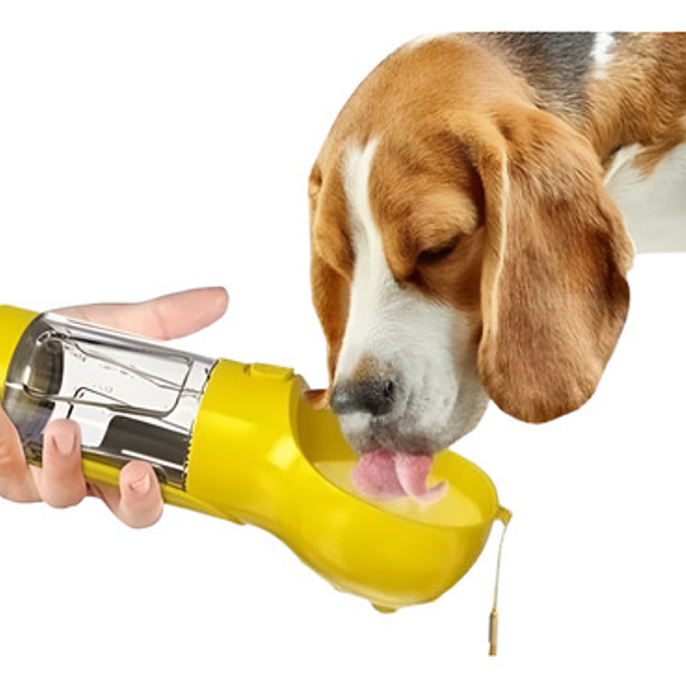 Bebedero Portátil Comida Agua Bolsas Mascota Parque Viajes 1