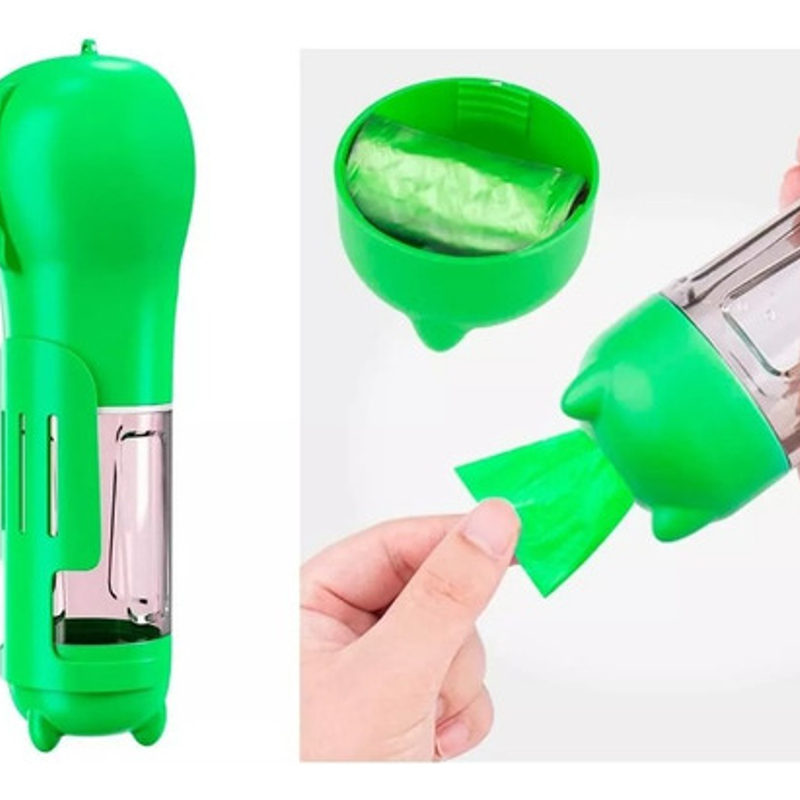 Bebedero Portátil Comida Agua Bolsas Mascota Parque Viajes 9