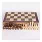 Tablero De Ajedrez Madera Tallado 40x40cm Magnético Portable - Miniatura 5