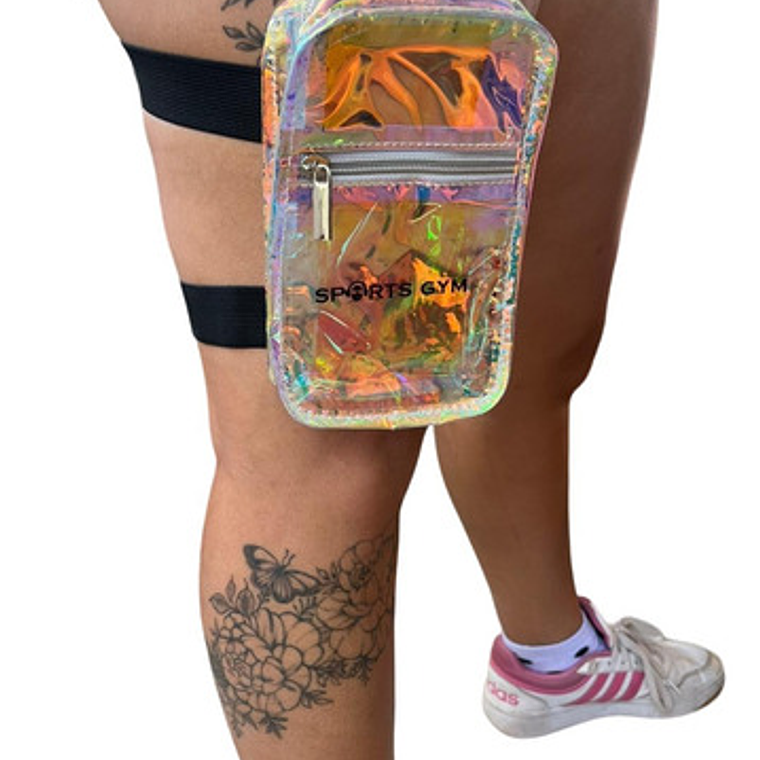 Bolsito Holográfico Sport Gym Running Celular Llave Único 2