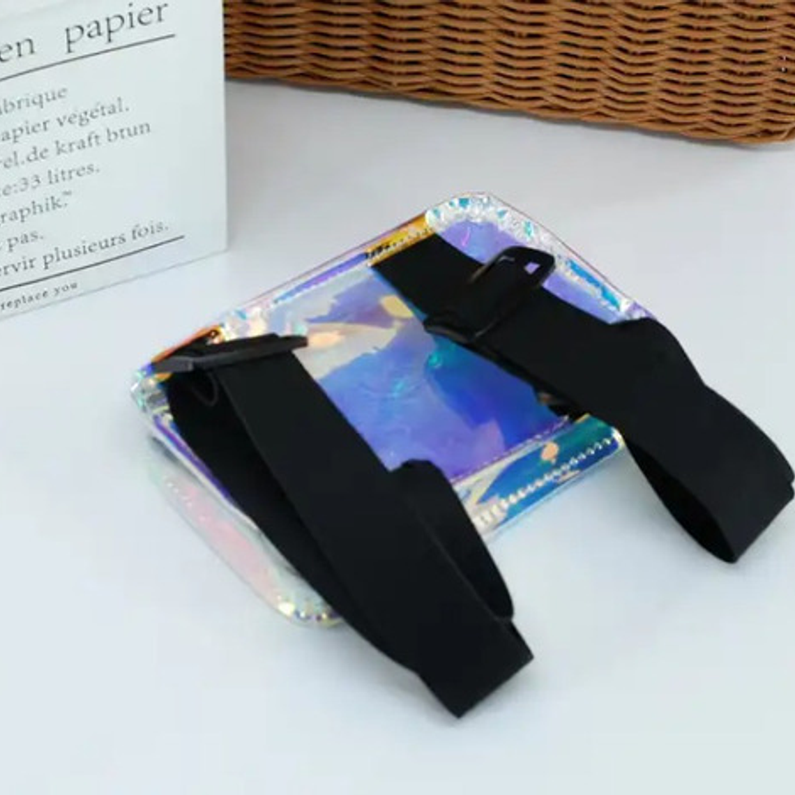 Bolsito Holográfico Sport Gym Running Celular Llave Único 7