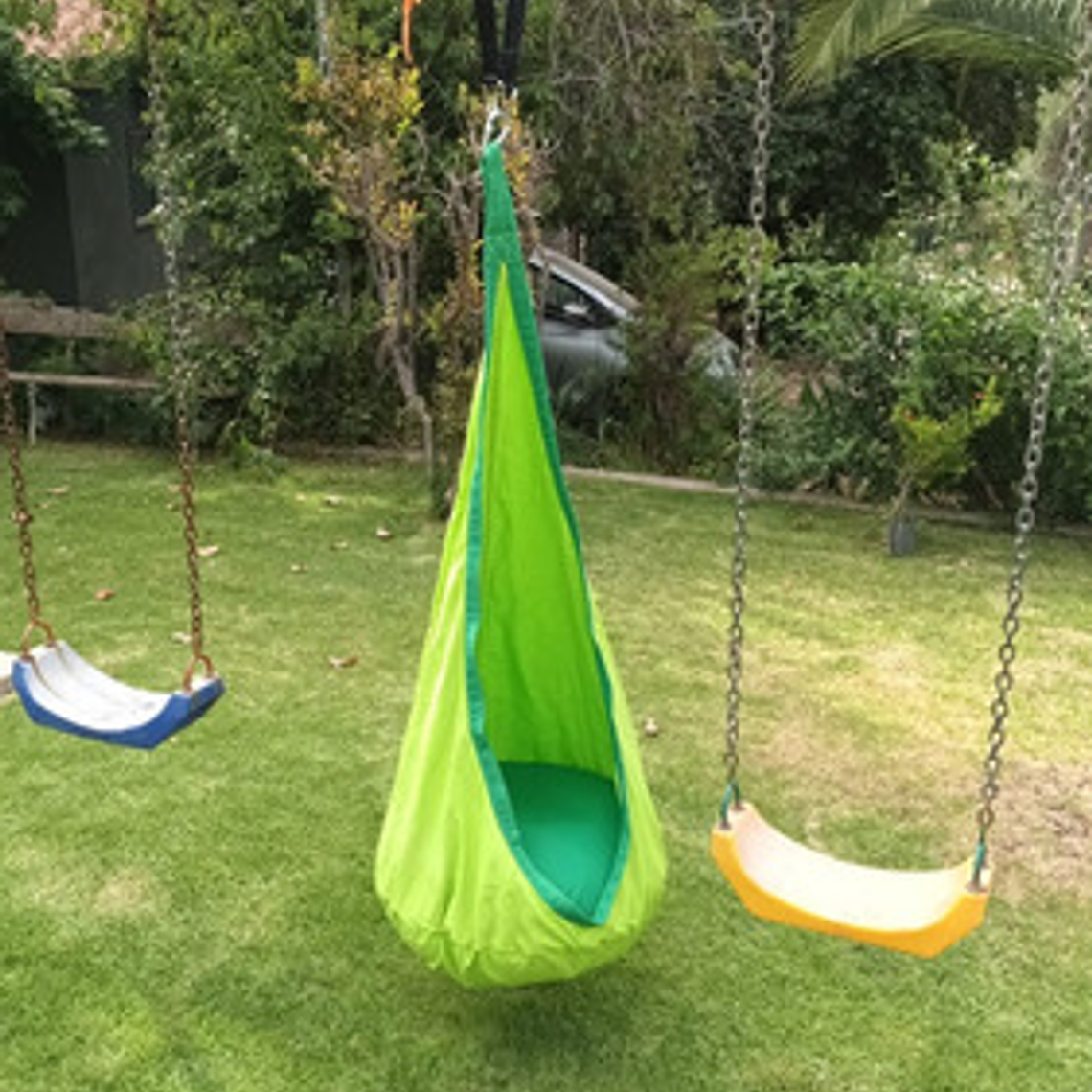 Columpio Sensorial Acolchado Resistente Incluye Anclaje  10