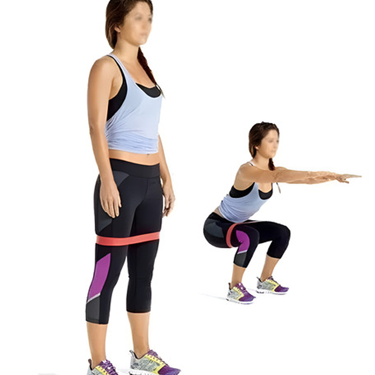 Banda Elástica Resistencia Entrenamiento Ejercicio Santiago 1