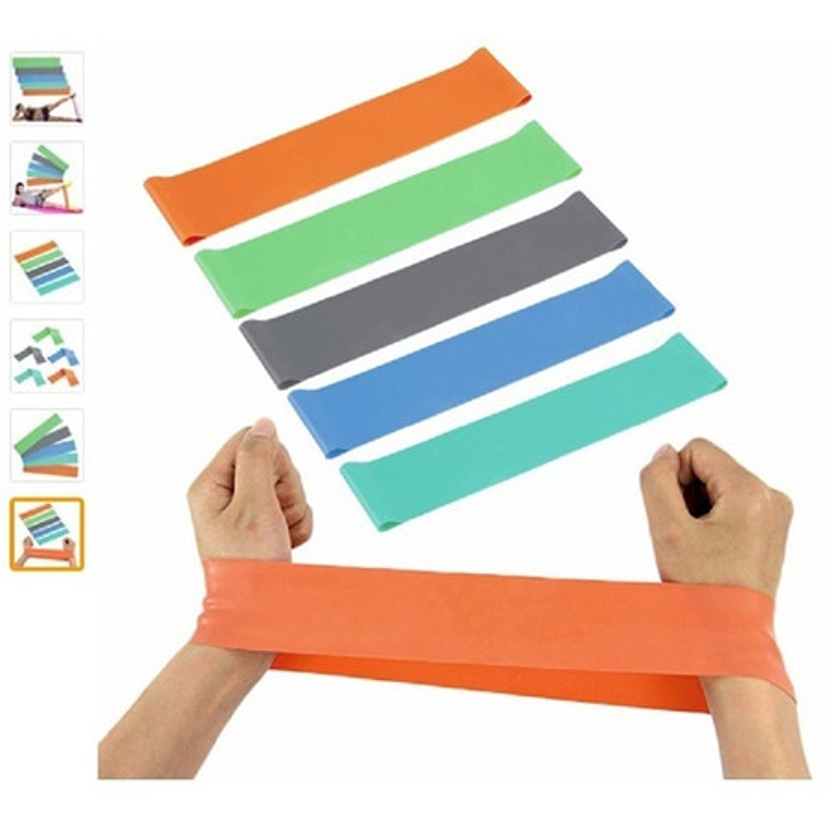 Banda Elástica Resistencia Entrenamiento Ejercicio Santiago 4