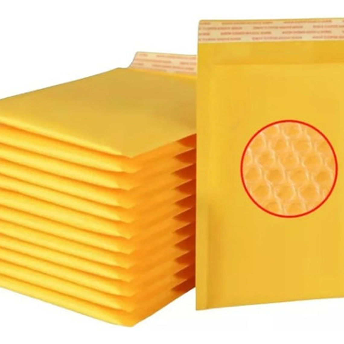 Pack 50 Sobre Kraft Acolchado Con Burbujas Impermeable 18x23 2