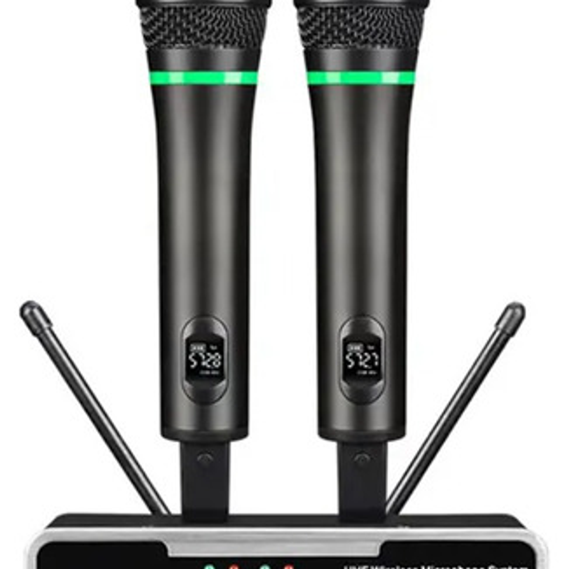 Kit Micrófonos Premium X6 Inalámbricos Y Recargables Cardio 1