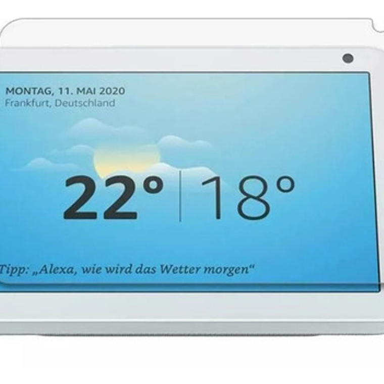 Lamina De Hidrogel Para Amazon Echo Show 8 Resistencia 1