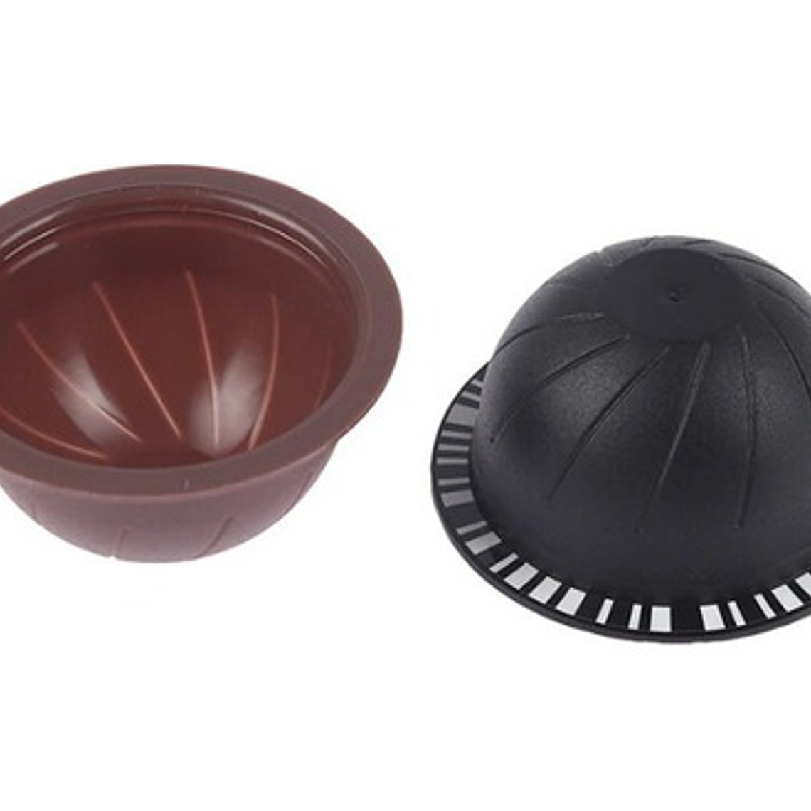 Set 4 Cápsulas Reutilizable Plástica Para Nespresso Vertuo   2