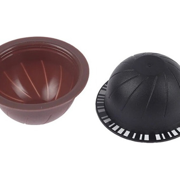 Set 4 Cápsulas Reutilizable Plástica Para Nespresso Vertuo   2