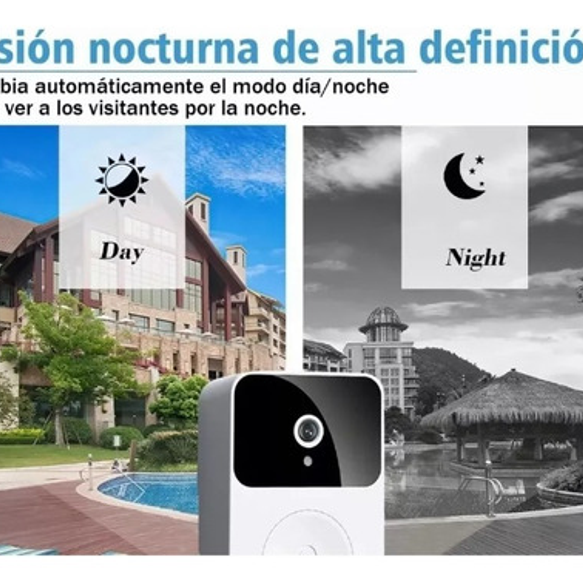 Timbre Cámara Wifi Tuya Seguridad Video Inalámbric Smartlife 5