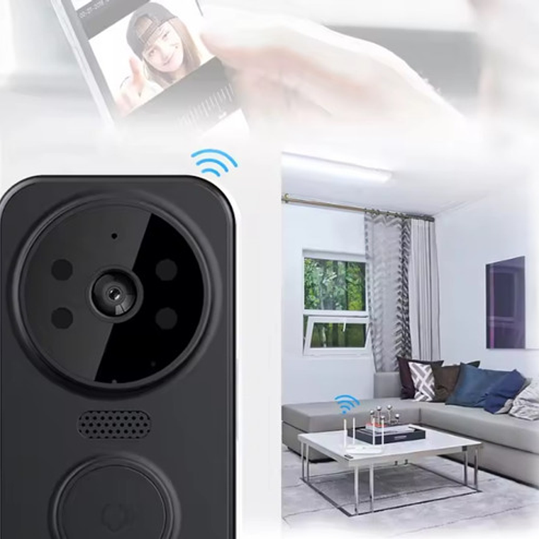 Timbre Cámara Wifi Tuya Seguridad Video Inalámbric Smartlife 8