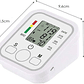 Tensiómetro Digital De Brazo Medidor Presion Arterial Pulso Color Blanco - Miniatura 4