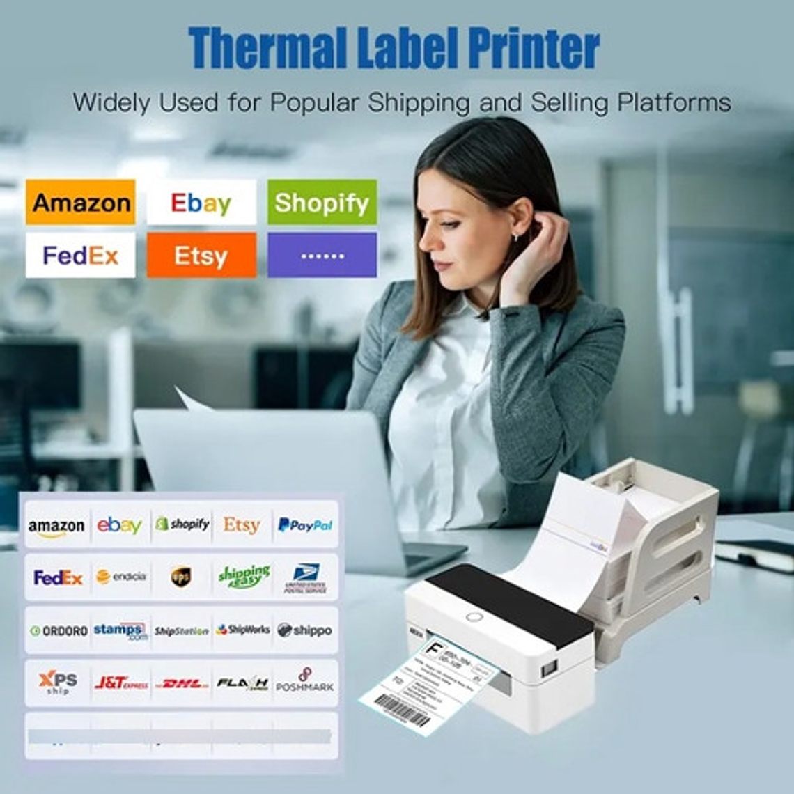 Impresora Termica Ml Usb Bluetooth Portatil Modelo Superior 3