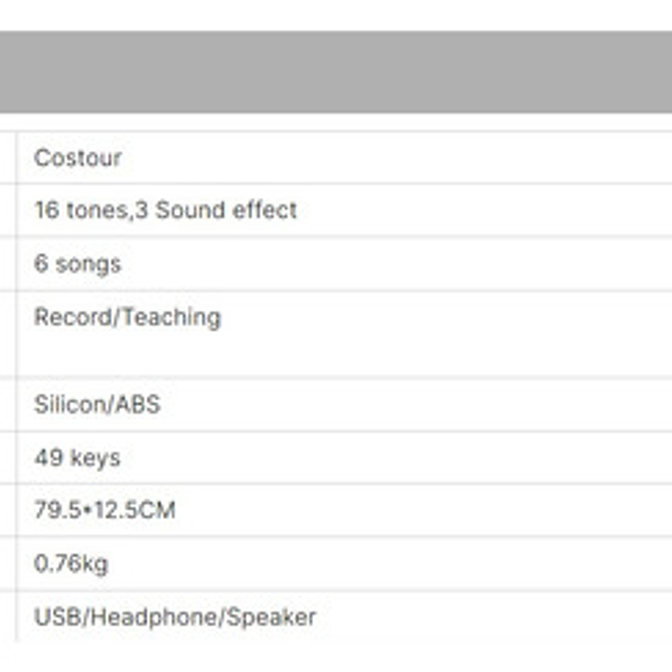 Teclado Roll Colores Recargable Piano Musical Flexible 8