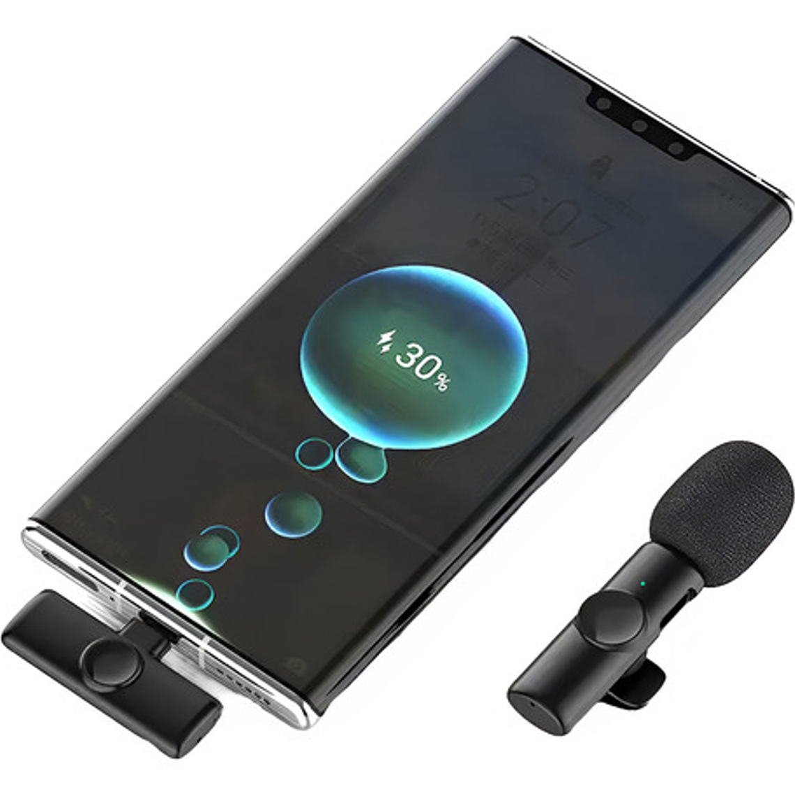 Micrófono Inalámbrico Celular iPhone O Android Calidad K2 10