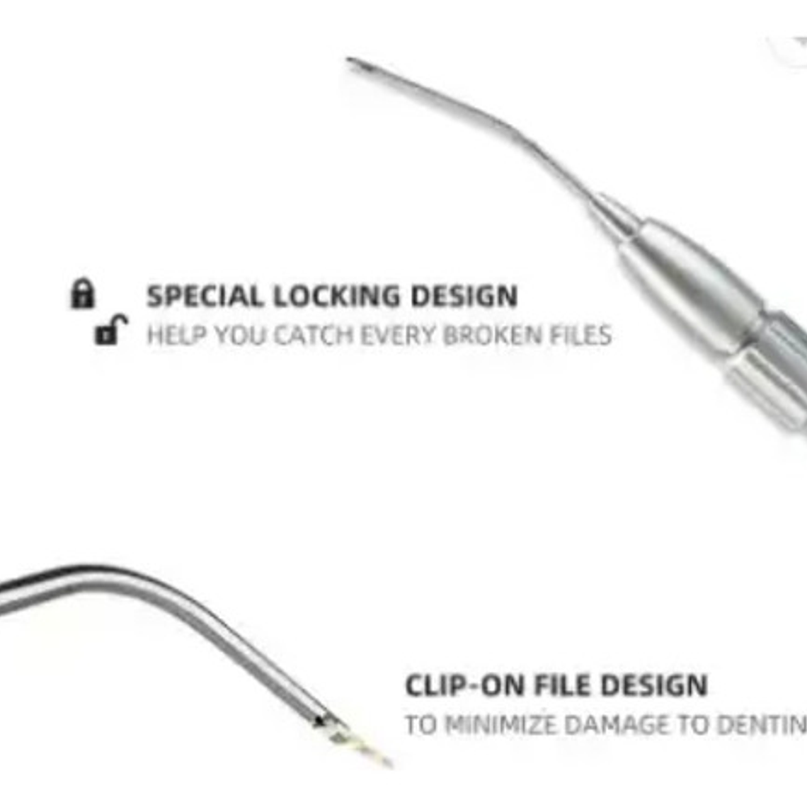 Kit Removedor De Limas Endodoncia Fracturas Set Completo 3