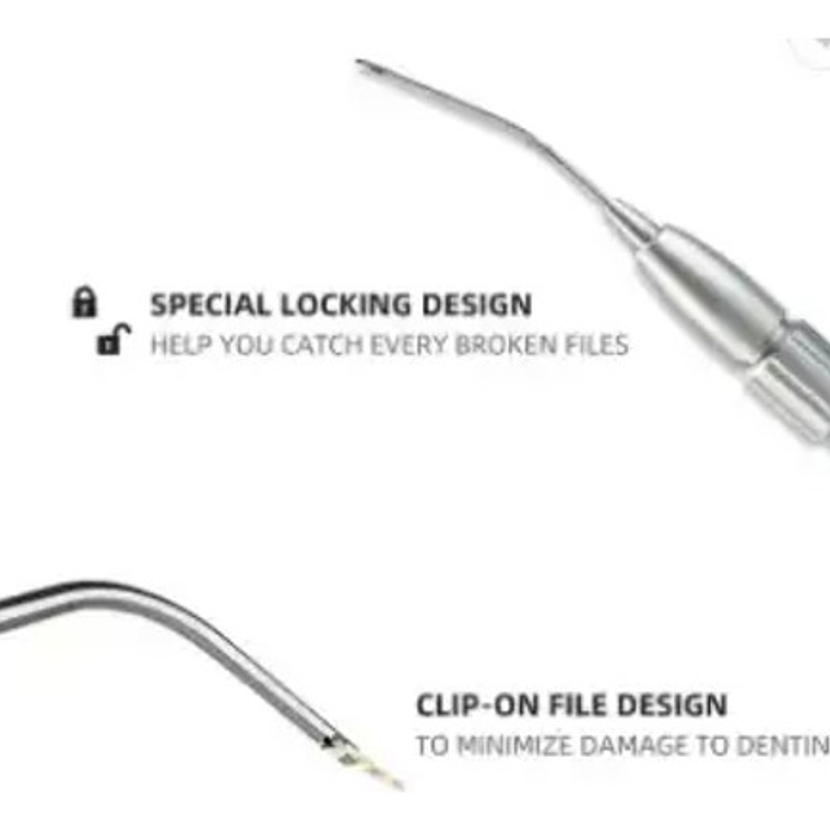 Kit Removedor De Limas Endodoncia Fracturas Set Completo 3