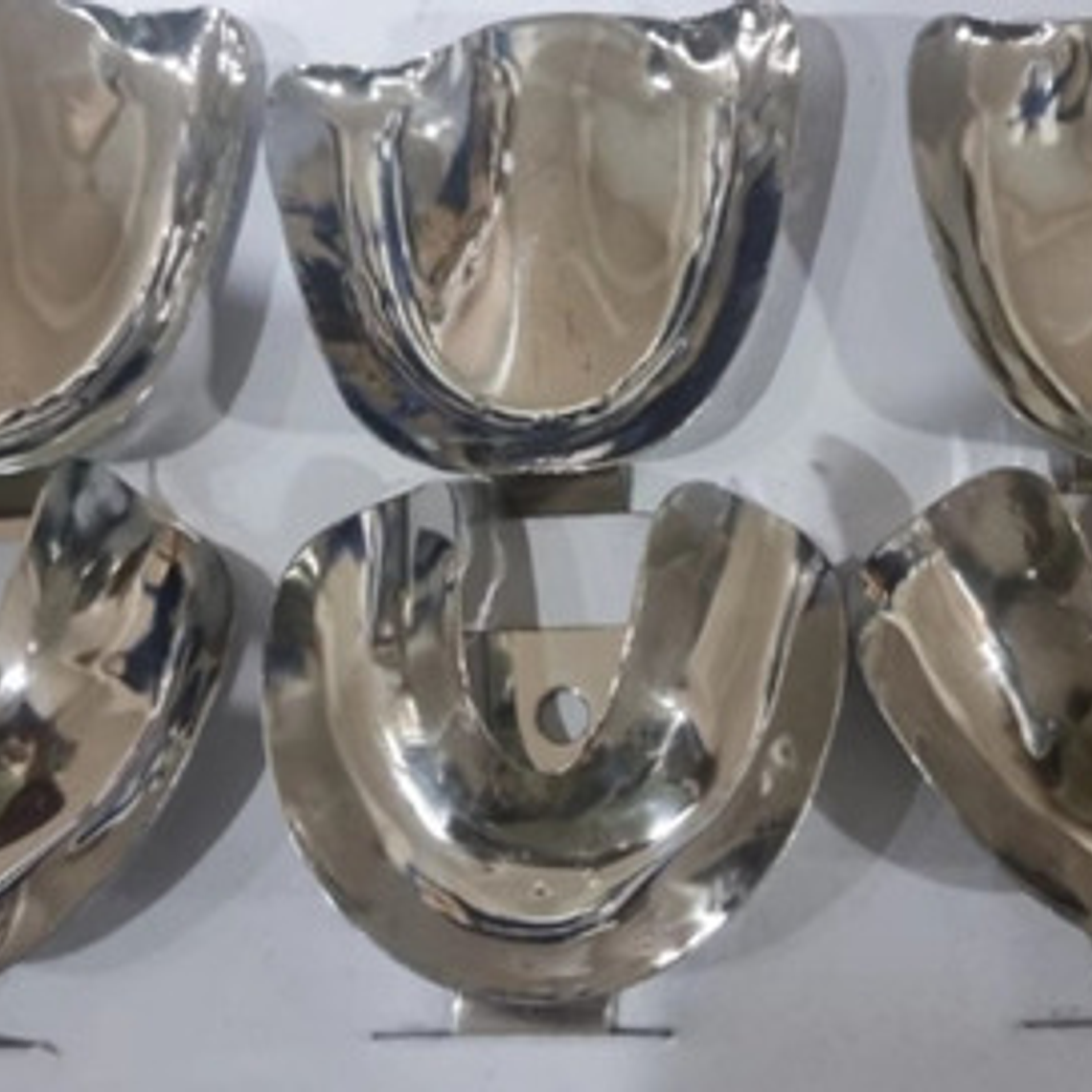  Set Xl Cubetas Metálicas Desdentado Total Tipo Rom Lock  4