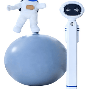 Tallímetro Digital Premium Astronauta 34cms Bluetooth Temp.