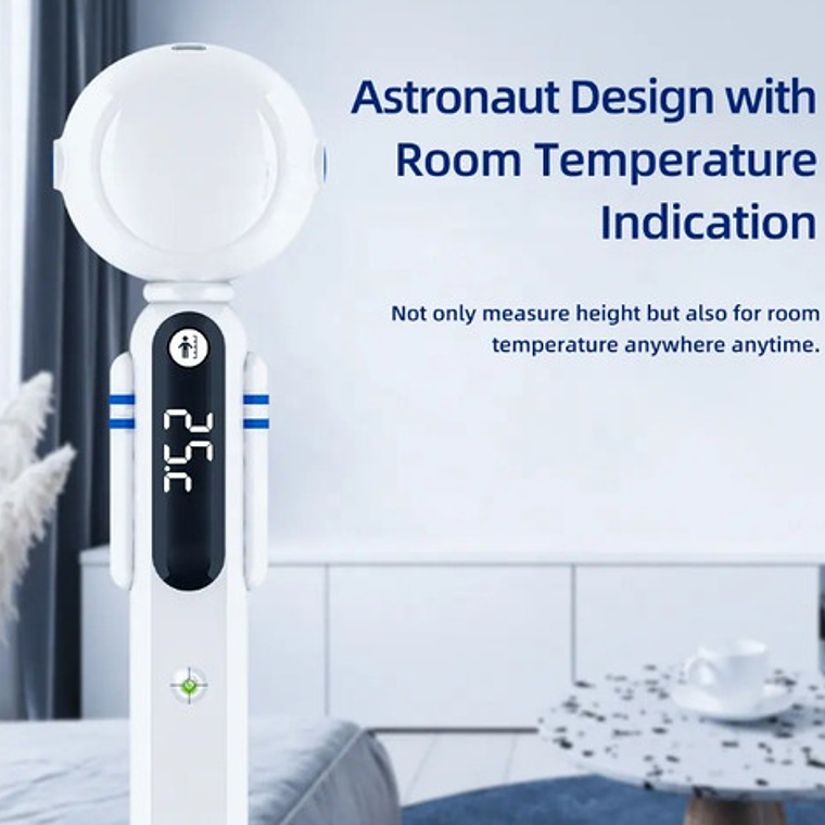 Tallímetro Digital Premium Astronauta 34cms Bluetooth Temp. 2