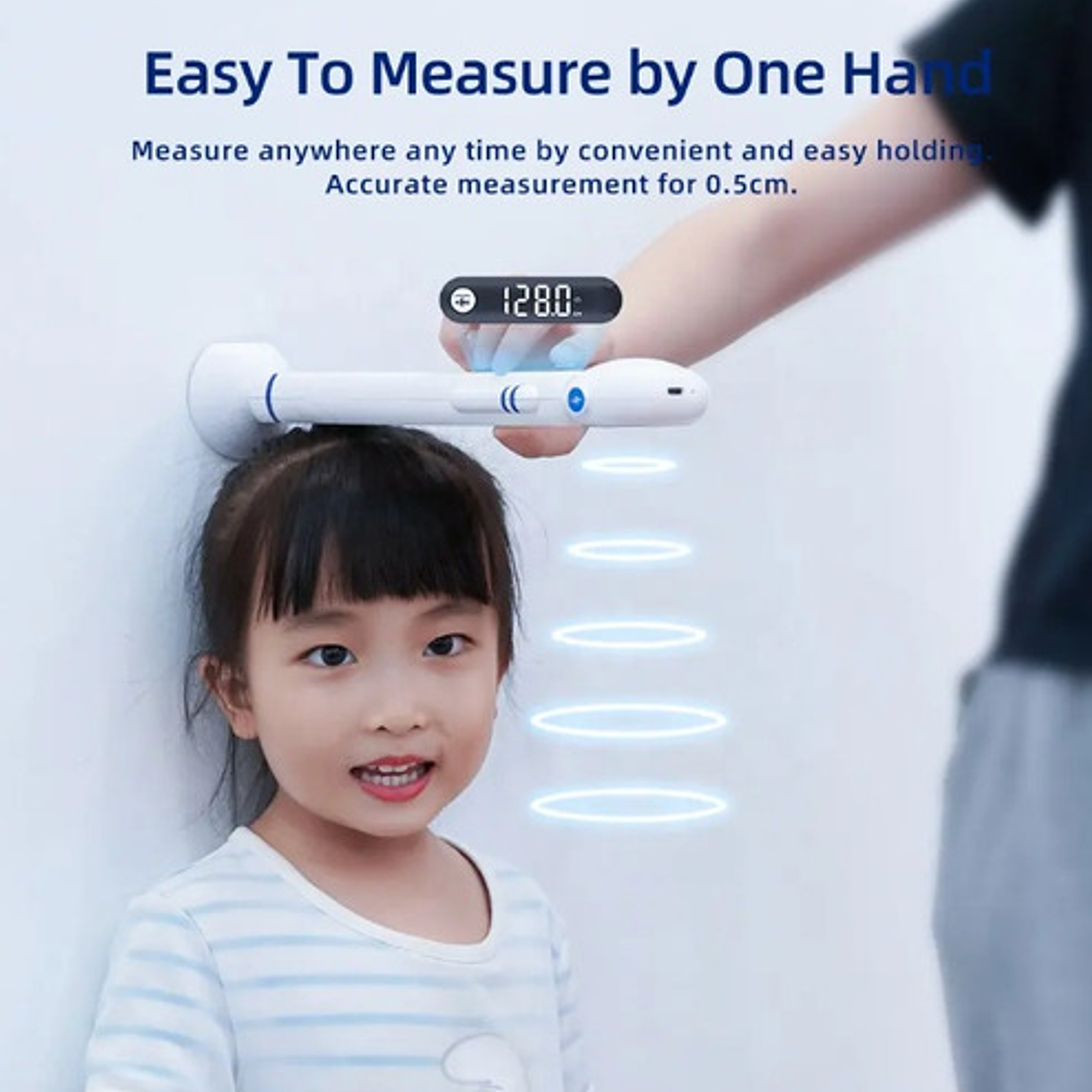 Tallímetro Digital Premium Astronauta 34cms Bluetooth Temp. 8