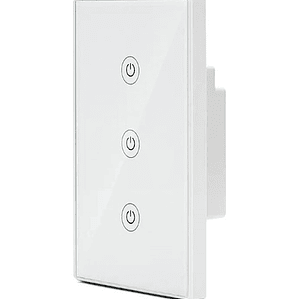 Interruptor De Pared Wifi Touch 3 Canales Alexa Google