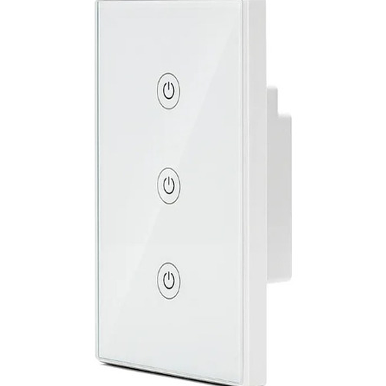 Interruptor De Pared Wifi Touch 3 Canales Alexa Google 1