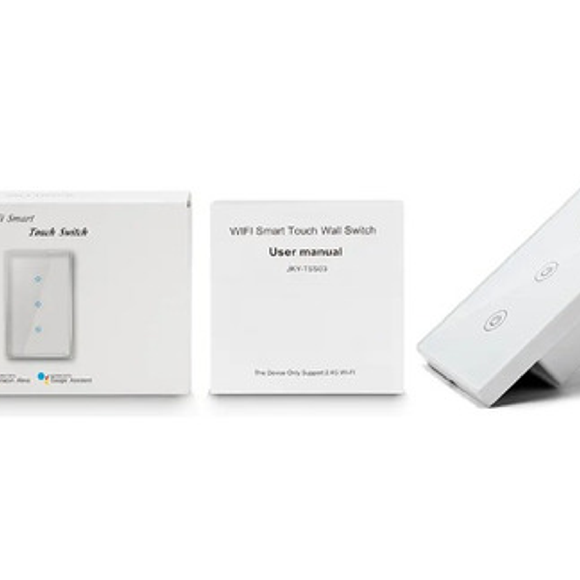 Interruptor De Pared Wifi Touch 3 Canales Alexa Google 4