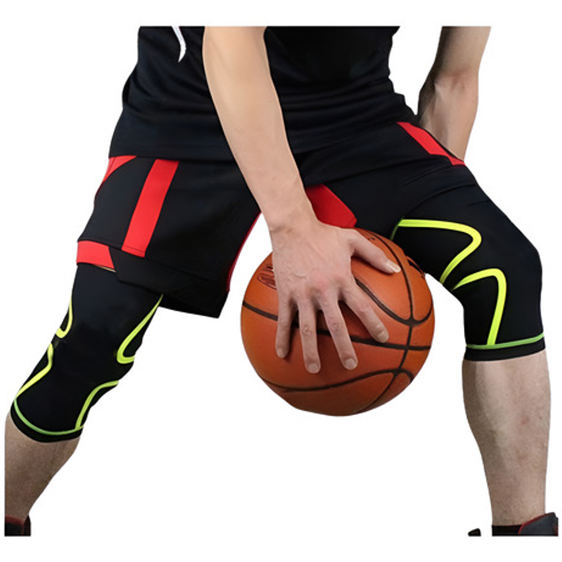 Rodillera Deportiva Elástica Correr Deportes Protección 1par 1