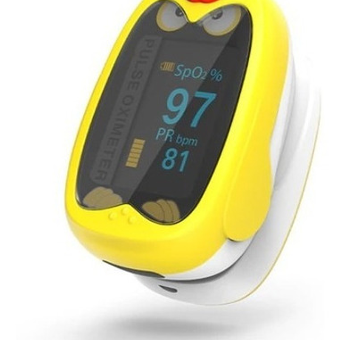 Oximetro De Pulso Usb Pediátrico Saturómetro Recargable Full 8