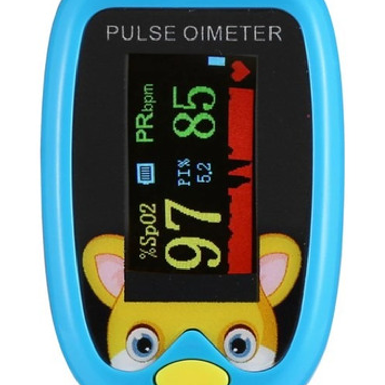 Oximetro De Pulso Usb Pediátrico Saturómetro Recargable Full 13