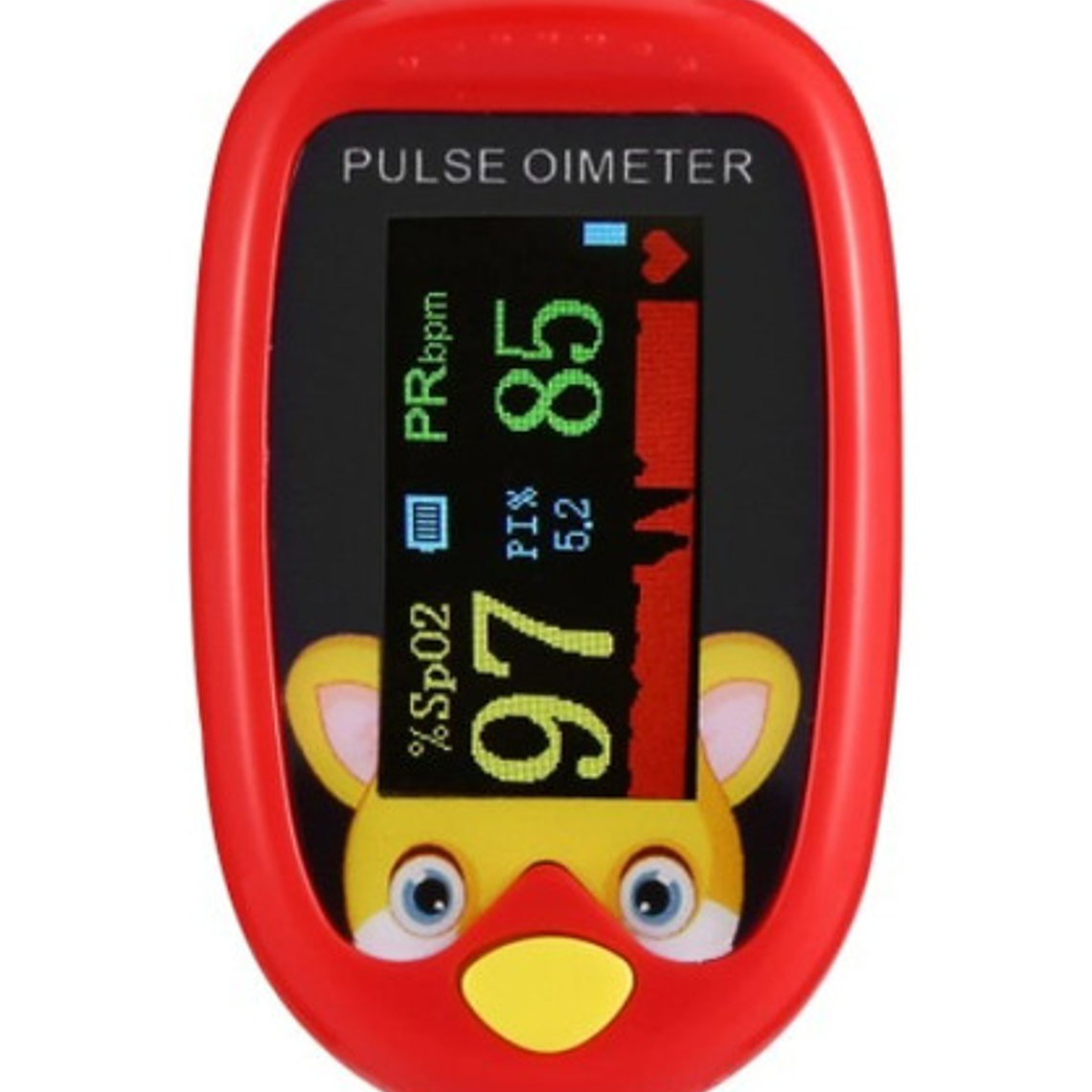 Oximetro De Pulso Usb Pediátrico Saturómetro Recargable Full 18