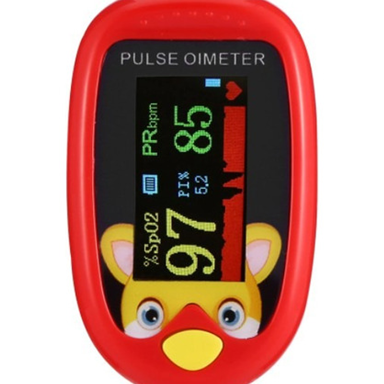 Oximetro De Pulso Usb Pediátrico Saturómetro Recargable Full 18