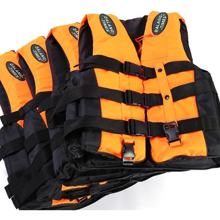 Chaleco Salvavidas Certificado Premium Adultos Grande Tamaño 19