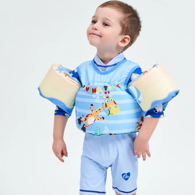 Chaleco Flotador Niños 4 A 8 Años Piscina Playa Calidad 7