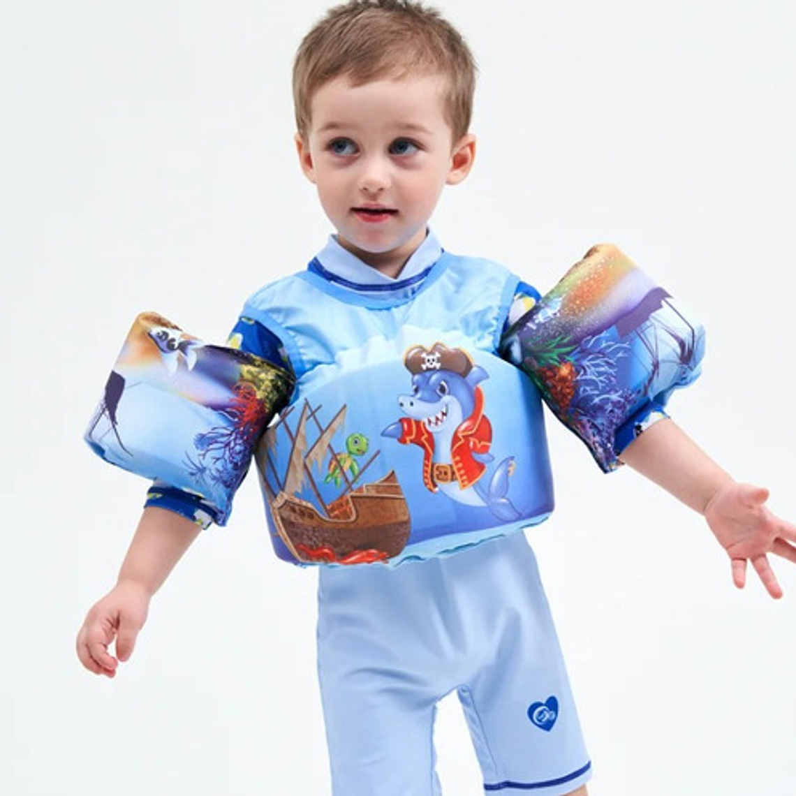 Chaleco Flotador Niños 4 A 8 Años Piscina Playa Calidad 8