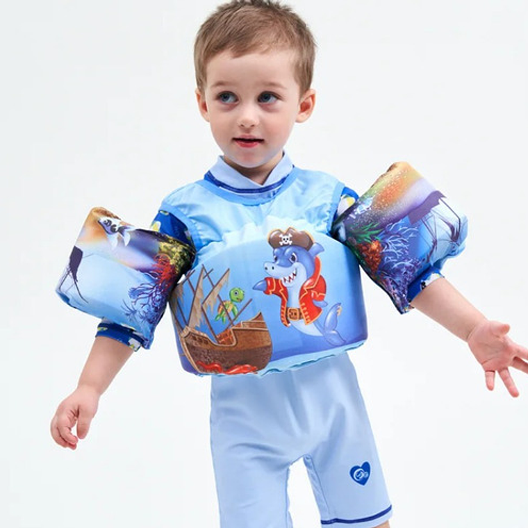 Chaleco Flotador Niños 4 A 8 Años Piscina Playa Calidad 8