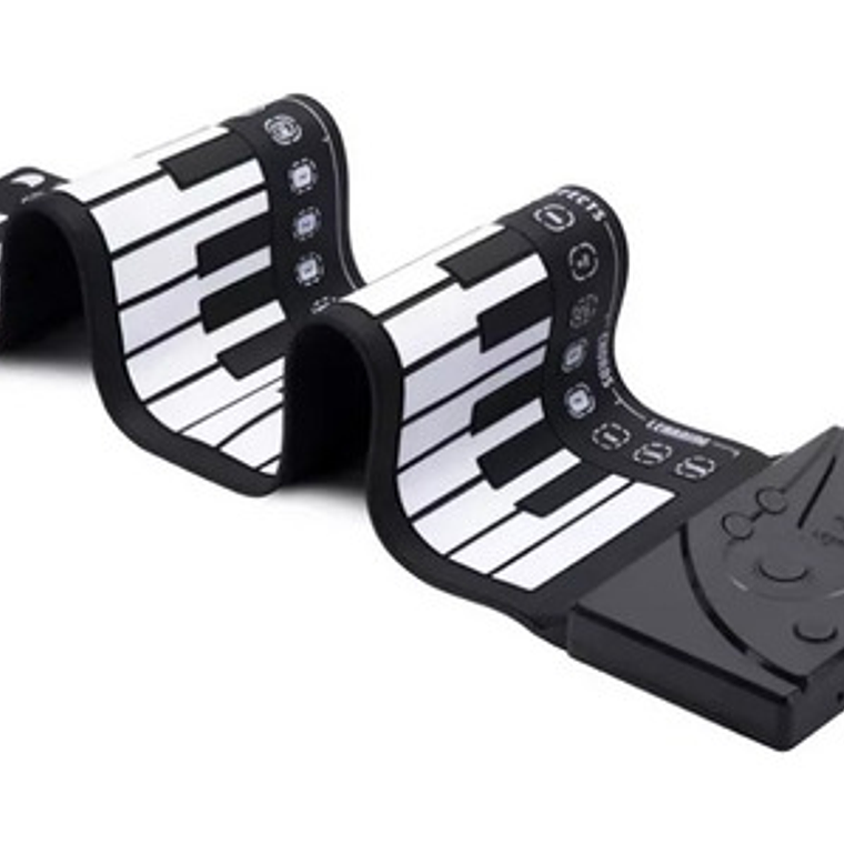 Teclado Piano Musical Para Niños 49 Teclas Flexible Plegable 2