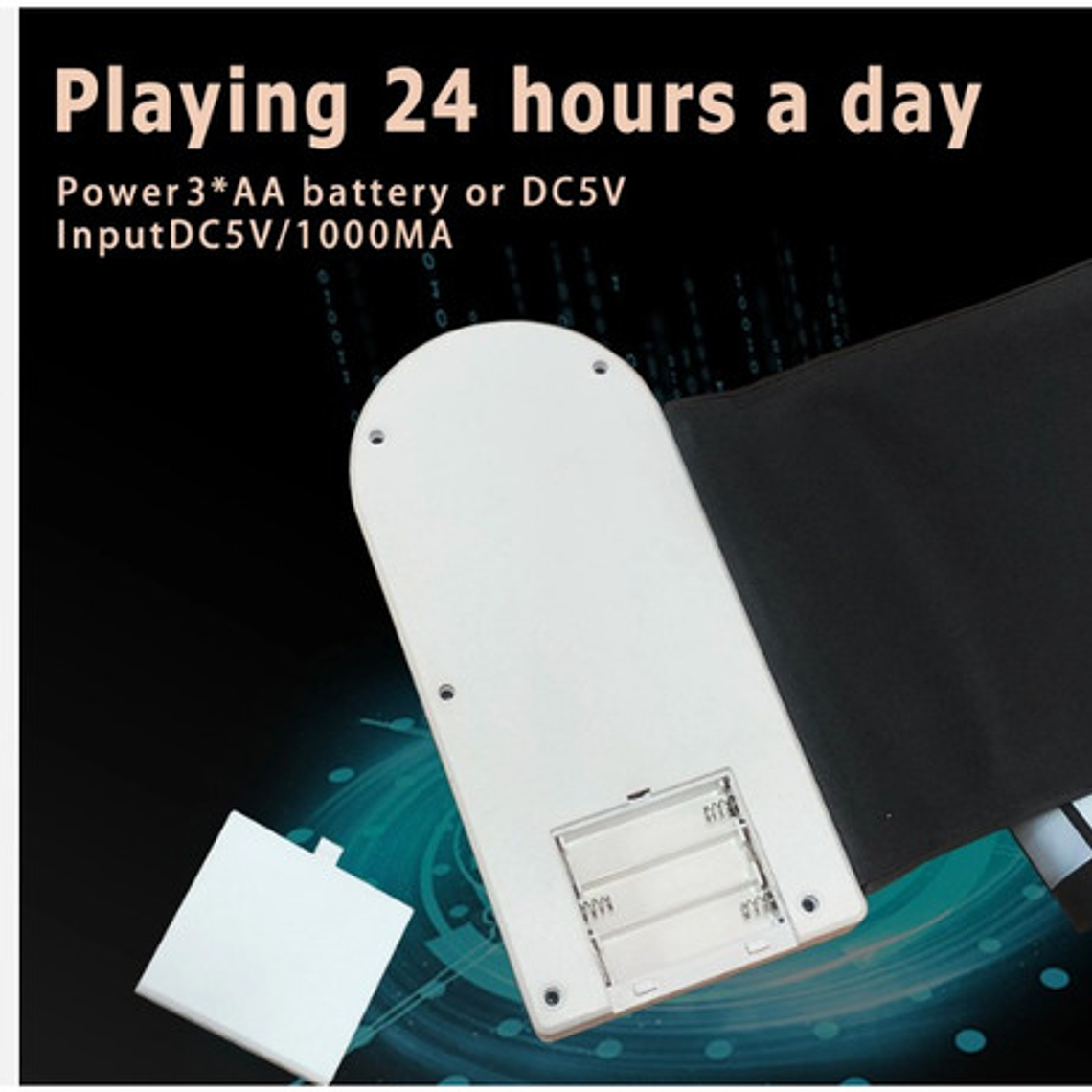 Teclado Piano Musical Para Niños 49 Teclas Flexible Plegable 5