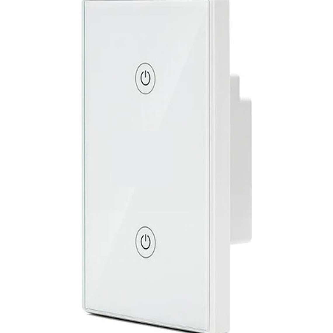 Interruptor De Pared Wifi Touch 2 Canales Alexa Google 1