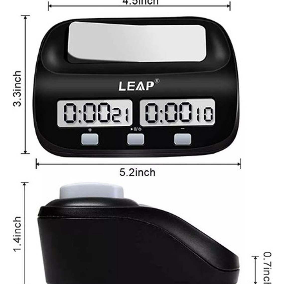 Reloj Ajedrez Digital Profesional Para Juegos De Mesa 4