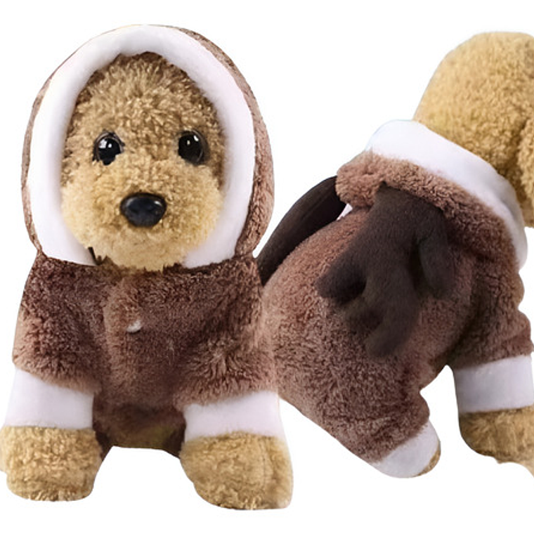 Disfraz Perros Gatos Traje Reno Café Calidad Tamaños 5