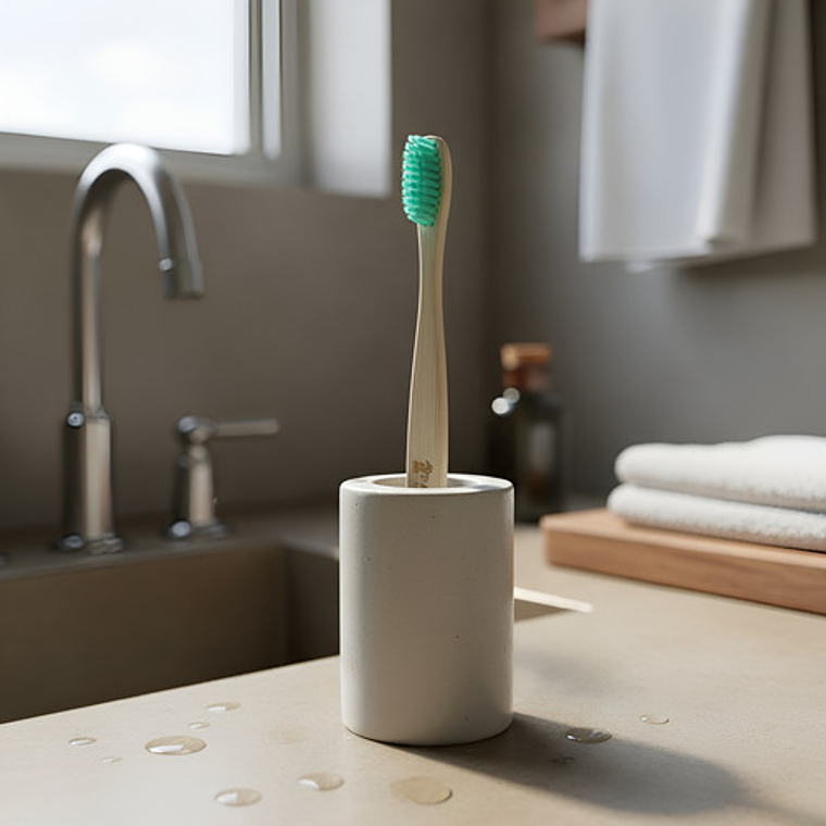 Pack Cepillos De Dientes De Bambú Ecológico 10u Calidad Stgo 8