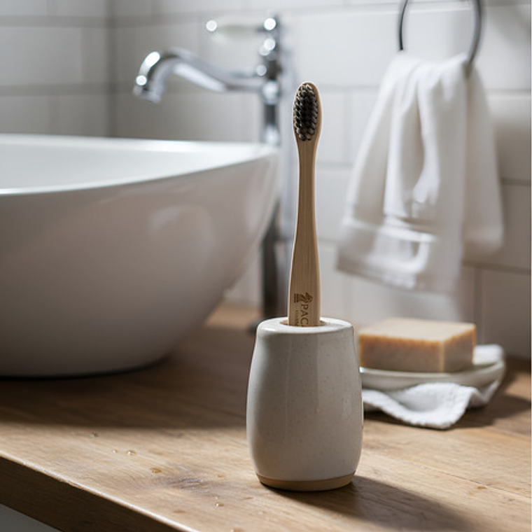 Pack Cepillos De Dientes De Bambú Ecológico 10u Calidad Stgo 16