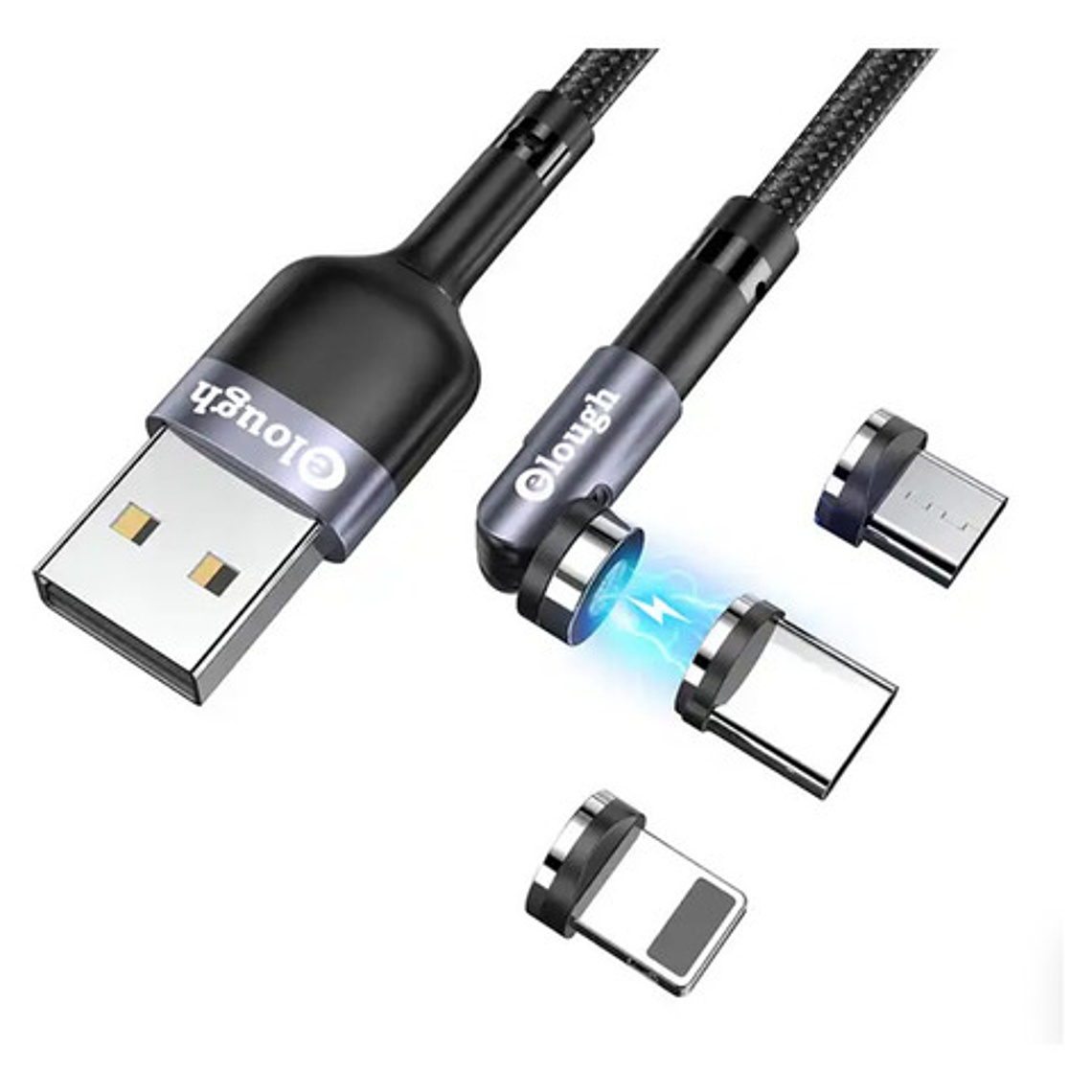  Cable Magnético Carga Rápida + Transmisión De Datos 3 En 1  1